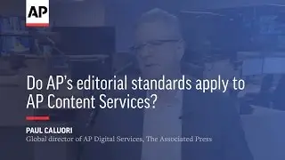 Do AP's editorial standards apply to AP Content Services?