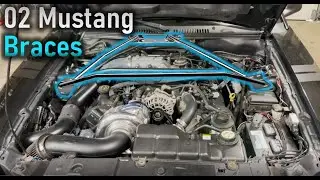 02 Mustang Strut/Shock Tower Braces Install (Front/Rear Braces)