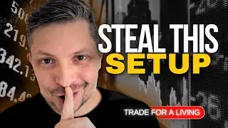 Trump Speech Davos | Trading / Watching the candles as they print...
