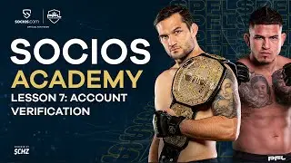 SOCIOS ACADEMY: VERIFY YOUR ACCOUNT