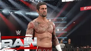 WWE 2K25 Universe Mode: SHINSUKE NAKAMURA Vs. LA Knight | Raw