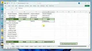 👍 Excel Text Functions Tutorial | UPPER, LOWER, TRIM, CONCATENATE (Hindi) #excel