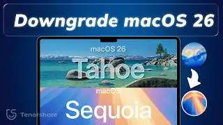 Downgrade macOS Tahoe to Sequoia | Step-by-Step Tutorial (Keep Your Files Safe)