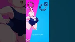 Dragon ball character in super gender swap #shorts #dbs #goku #dragonball