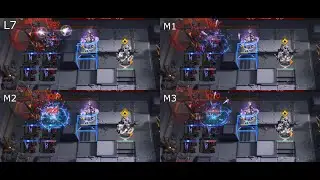 [Arknights] Goldenglow Skill 3 Mastery Comparison