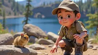 🌲 Leo's Adventure in Crater Lake National Park | Learn About Volcanic Lakes, Wildlife & More! 🏞️