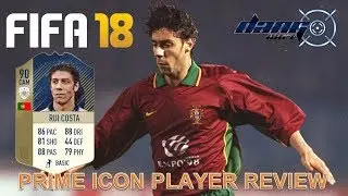FIFA 18 PRIME ICON RUI COSTA PLAYER REVIEW + STATS