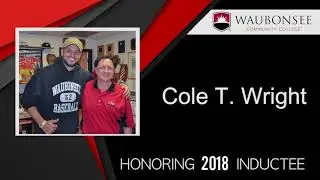 Cole Wright Hall of Fame Video