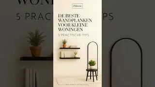 5 Slimme Wandplank Tips voor Kleine Ruimtes 🏡✨