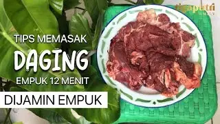 CARA MEREBUS DAGING SUPAYA CEPAT EMPUK CUMA 12 MENIT TANPA PRESTO I TIPS MEREBUS DAGING CEPAT EMPUK