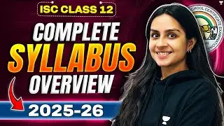 ISC Class 12 BIOLOGY Syllabus 2025-26 | Full Breakdown & Tips | Kirti Mehndiratta 📚