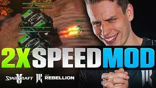 Pro Starcraft 2 but it's 2x speed