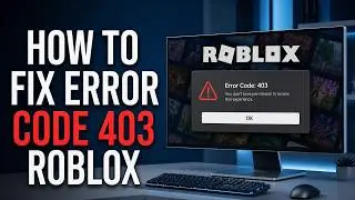 How to Fix Error Code 403 in Roblox (Authentication Failed) – Step-by-Step Guide