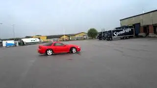 Mitsubishi 3000GT drifting