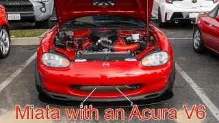 V6 in a Mazda Miata COOL engine swap