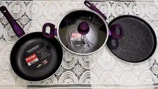 Unboxing Prestige Omega deluxe Non stick Cookware
