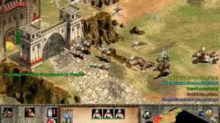 Age of Empires 2: The Conquerors Walkthrough El Cid Part 10 - Black Guards Part 1