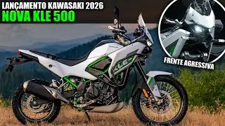 NOVA KLE 500 2026 - LANÇAMENTO KAWASAKI
