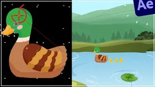 Duck Family Animation Tutorial in After Effects Tutorials