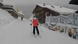 Skiing around Sella Ronda - January 2024