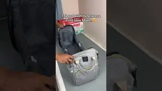All in on diaper bag changing station #babyfinds #babyhacks #newborn #mommylife #parents #parentlife