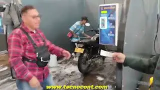 Motolavados con monedas www.tecnocont.com