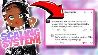 Royale High SCALING System!