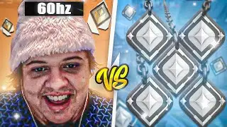 2 Radiantes vs 5 pratas usando 60 FPS - ft. @Polloskitzo | Fomos amassados??