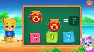 123 Kids Numbers #5 - Identify the Same Numbers with Lucas and Ruby | RV AppStudios Games