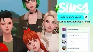 The Sims 4 High School Years After School Activity