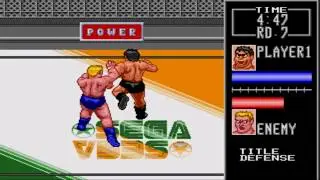 Sega Megadrive / Genesis Longplay - Wrestle War Game