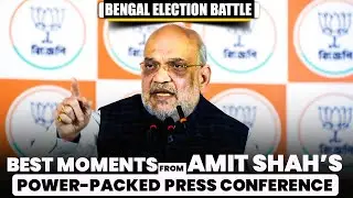 Bengal Elections: Compilation of best moments from Amit Shah’s power-packed press conference
