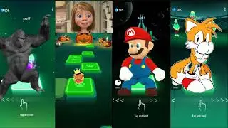 Crazy Tail s VS Super Mario VS Inside Out 2 VS King Kong  Full HD 1080p MEDIUM FR30