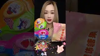 Sweet candy snacks p387 #snacks #mukbang 