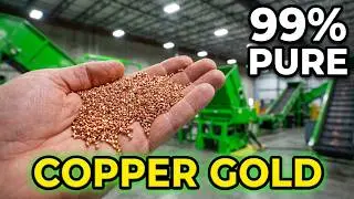 Insulated Copper Wire Processing System in Action | Engineered Recycling Systems