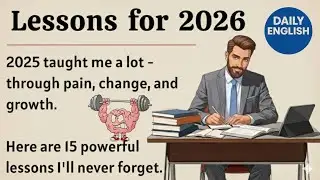 learn English||Lessons for 2026|| How to Change Your Life better in 2026 || Improve Your English 📚