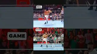 WWE 2K25 REAL VS GAME