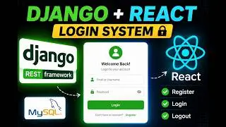 Build Login & Registration System with Django REST Framework + React + MySQL