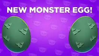 NEW MONSTER EGG IN BRAWL STARS! SUPER LUCKY 🍀!