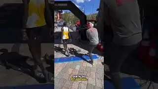 Finish Line Drama Caught on Camera..