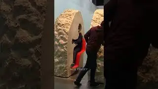 Сидел неделю в валуне #факты #искусство