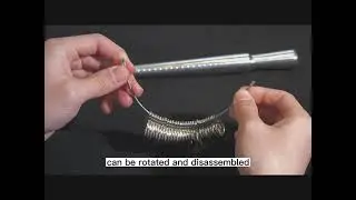 PHYHOO Ring Mandrel Sizer Metal Jewelry Measuring Size 1-13 With Jewelry Sizer Tool