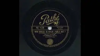 Who Walks In When I Walk Out - Original Jazz (George Scott-Wood Unissued In The UK) - Pathe PA 138