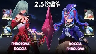 S0R1 Phrolova is INSANE! Phrolova and Roccia Showcase | Tower of Adversity | Wuthering Waves 2.5