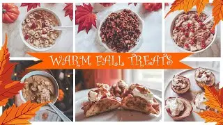 🍂 Warm & Cozy Snacks for Fall Days 2020 🍂