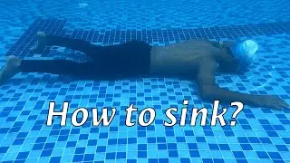 Get to know sink in a pool