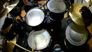 Practice - Heel-Toe/Double Strokes/Push Pull 215BPM. TrigMic Laser Pick dynamic.