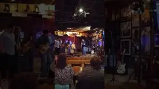 Dave Potter Trio with Barefoot Jimmy and Pauly. Walnuts At Blue Monday Dancing Woman
