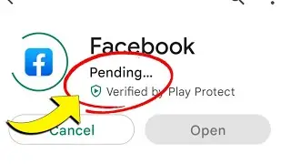 Facebook Download Pending Problem | Play Store Download Pending Problem