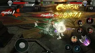 Darkness Rises gameplay: Berserker 11 Million Power PvP & Gear Transcend!